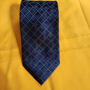 Vintage John Ashford Tie, 100% polyester.  Teal, 58x3.5 in